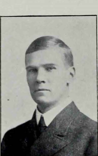 Portrait of Arthur Greenwood Robinson from The Colby Oracle 1906