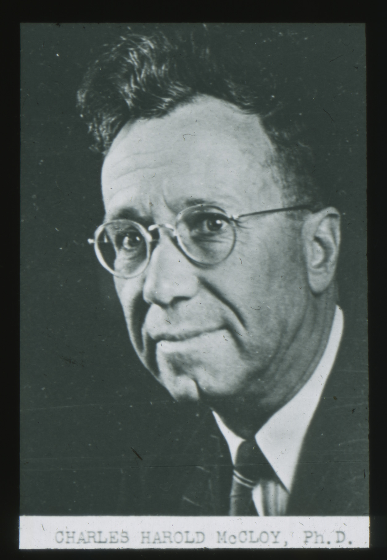 Springfield portrait of Charles Harold McCloy